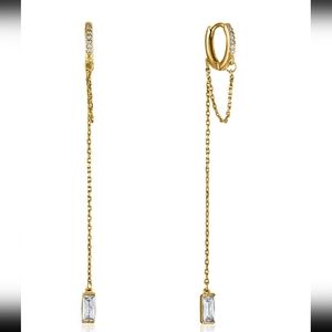 OMA THE LABEL The Festlig Huggies Earrings. NWT